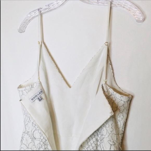 NWT Shona Joy Lace overlay sweetheart dress 10 L - Picture 6 of 8